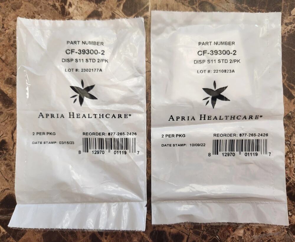 Resmed Felt Filter Two 2-Packs New Sealed AHC-39300-2 Apria